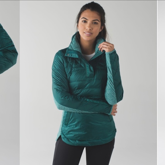 Lululemon Down For A Run Pullover Running Jacket sz4 - Picture 1 of 7